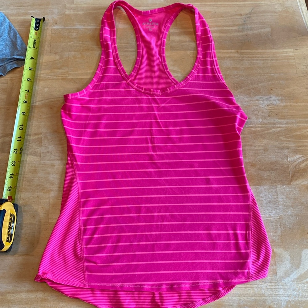 Athleta CHI TANK - XS - Pink Multi Stripe